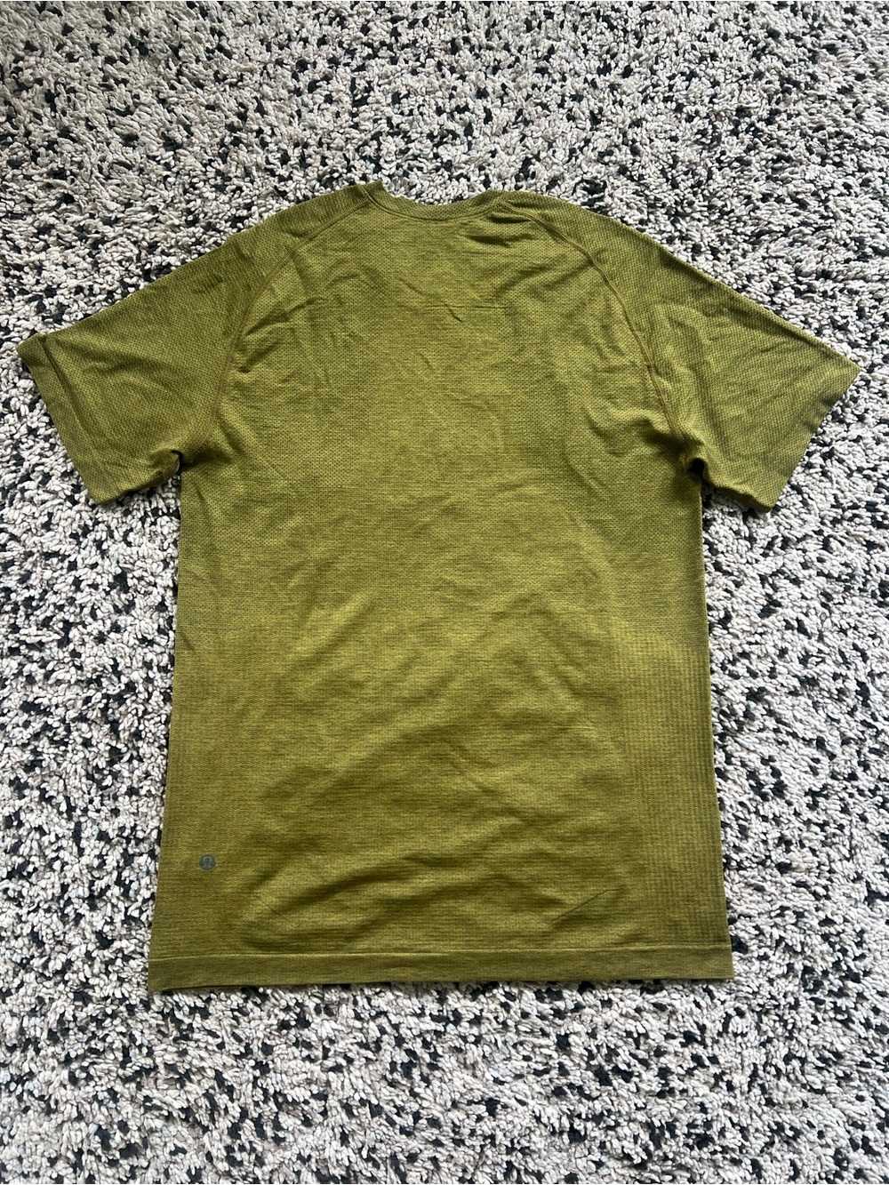 Lululemon Metal Vent Tech Tee Shirt Green Short Sleeve Stretch Gym Men’s Small